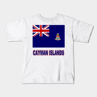 The Pride of the Cayman Islands - Cayman Islands Flag Design Kids T-Shirt